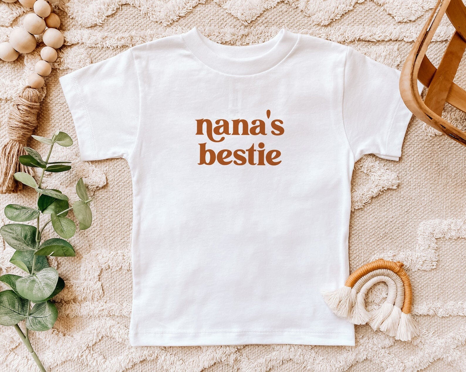 Nana's Bestie Onesie® Nana Mother's Day Gift for Grandma Christmas Birthday Gift for Nana I love Nana Retro Grandma's Birthday Gift Nana Tee