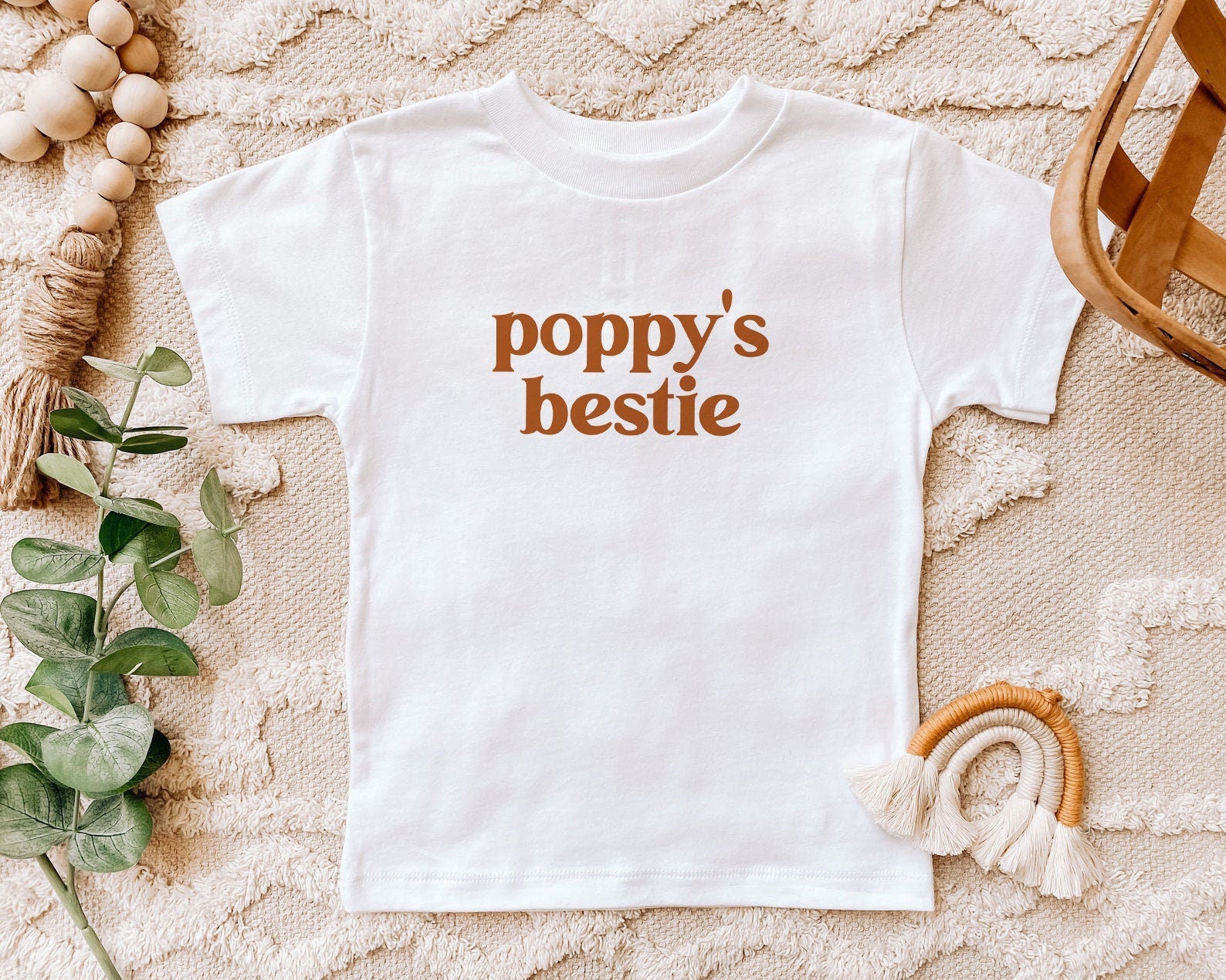 Poppy's Bestie Onesie®, Grandpa Father's Day Gift for Poppy Christmas Gift for Poppy Birthday Gift for Grandpa I love Poppy Best Poppy Ever