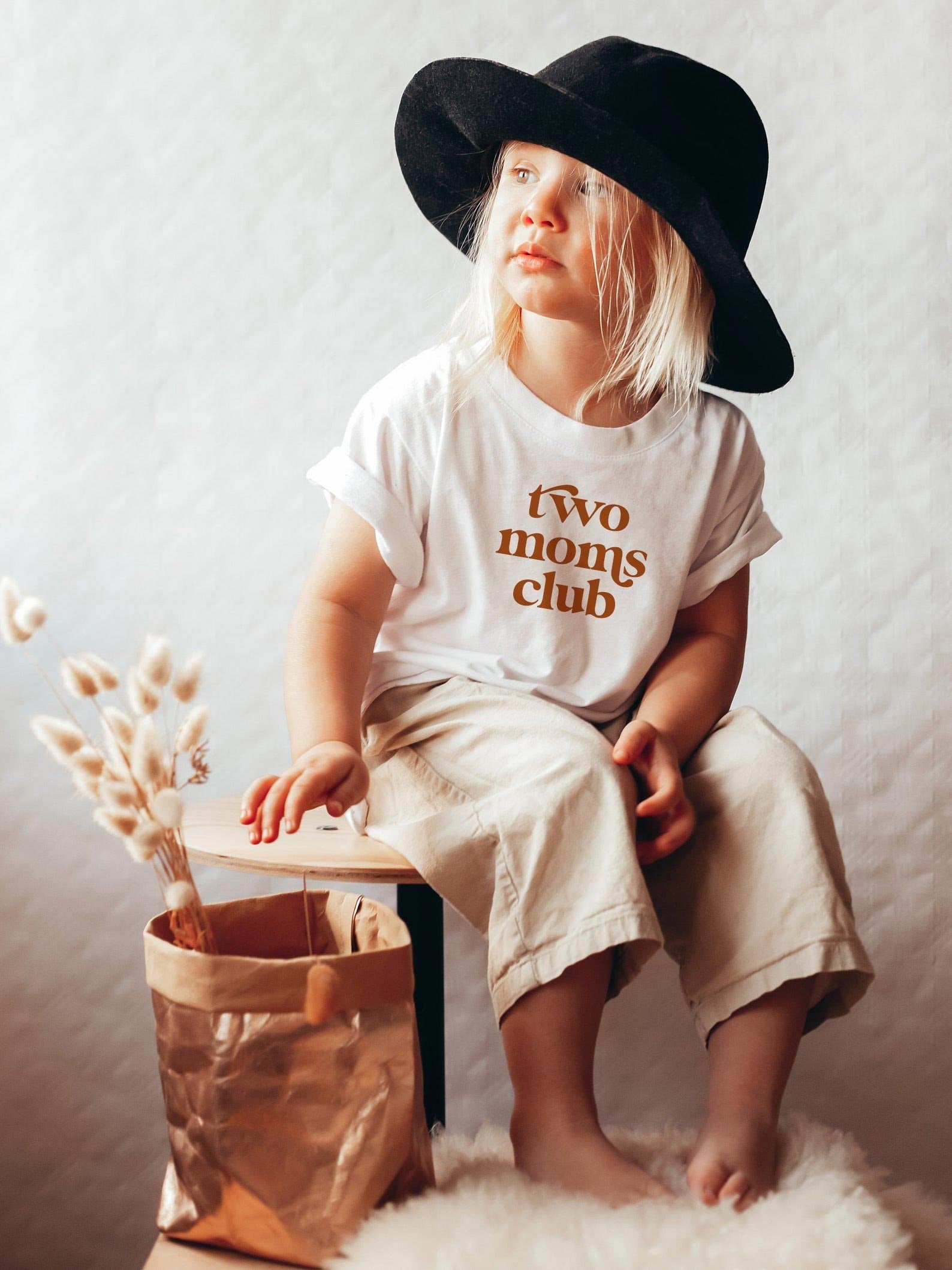 Two Moms Club Onesie®, New Moms Onesie® Lesbian Mom Gift, Lesbian Parents, Gay Mother's Day, Pride Kids Tee, LGBTQ Parents, LGBT Onesie®