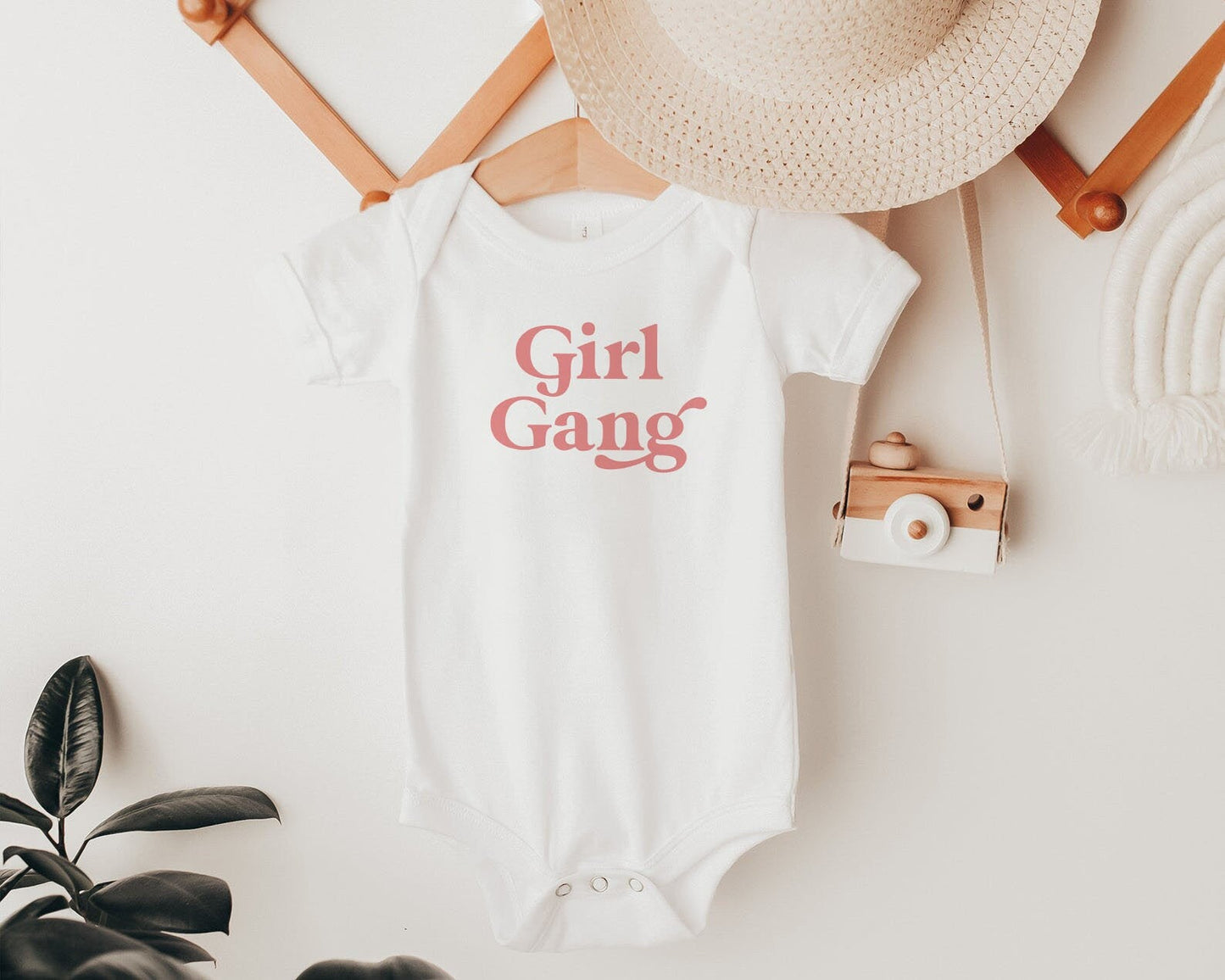 Girl Gang Tee, Girl Gang Onesie®, Little Girl Shirts, Boho Sister Shirts, Mom of Girls Shirts, Girl Mom Gift, Matching Mommy and Me shirts