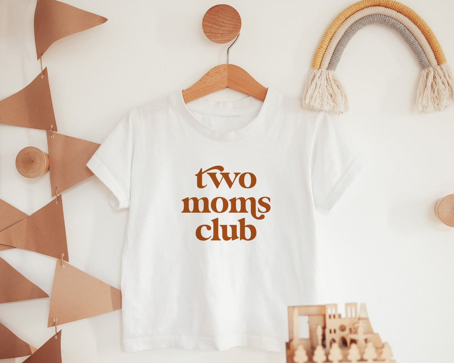 Two Moms Club Onesie®, New Moms Onesie® Lesbian Mom Gift, Lesbian Parents, Gay Mother's Day, Pride Kids Tee, LGBTQ Parents, LGBT Onesie®