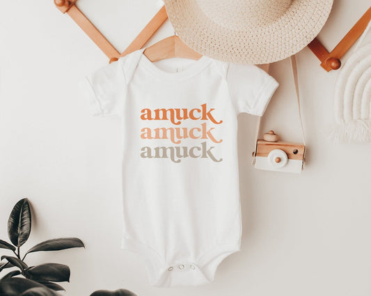 Amuck onesie®, Halloween onesie®, Spooky onesie®, Kids Halloween Shirt, Halloween Kids Tee, Halloween Baby Romper, Halloween Toddler Shirt