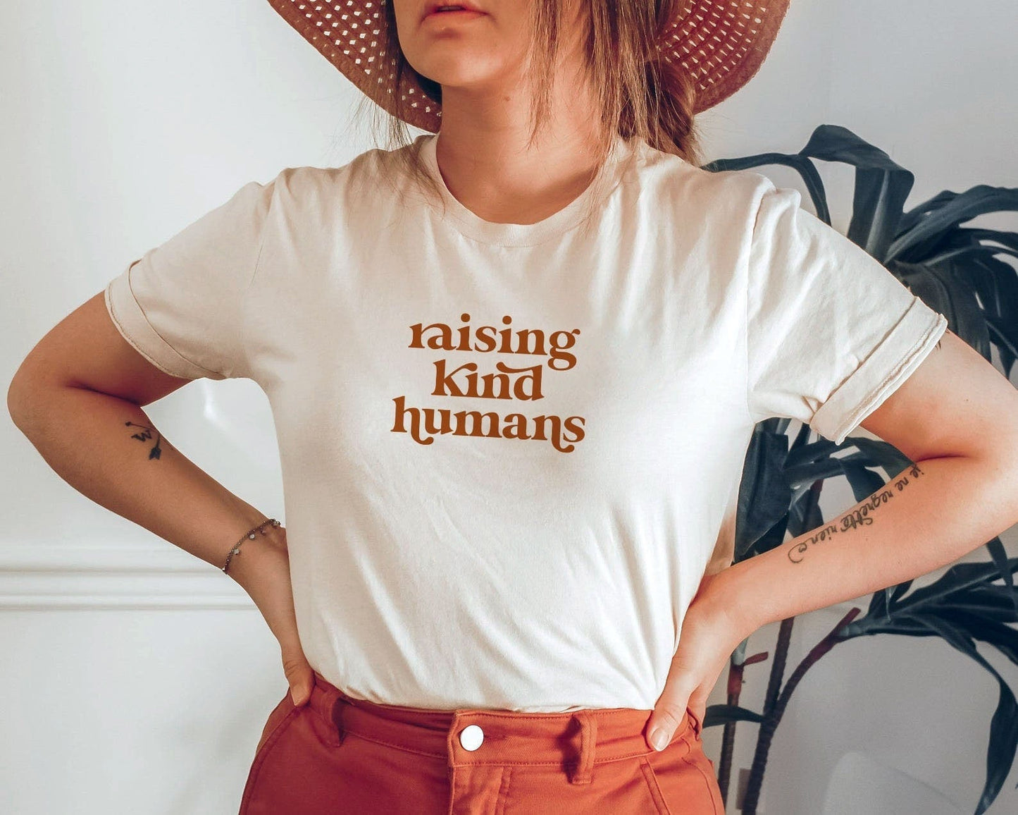 Raising Kind Humans, Raise Them Kind Mom Tshirt Retro Groovy Mama Kindness Teacher Shirt Be Kind Shirt Kind Mom Hippie Mama Shirt Positivity