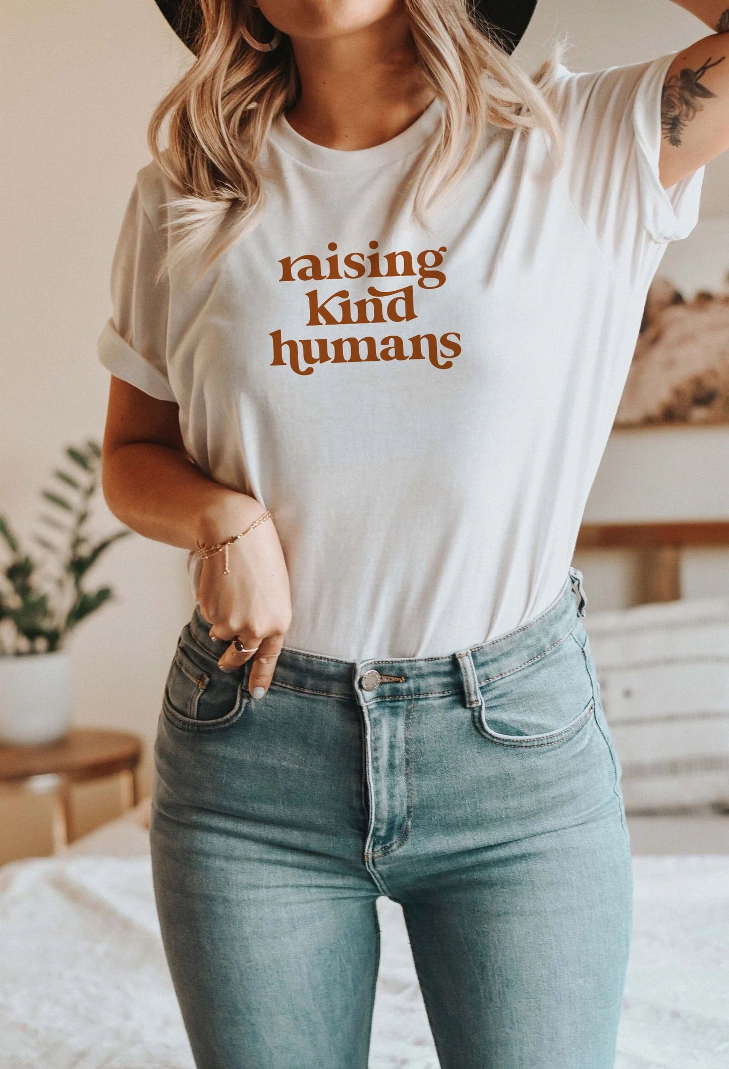 Raising Kind Humans, Raise Them Kind Mom Tshirt Retro Groovy Mama Kindness Teacher Shirt Be Kind Shirt Kind Mom Hippie Mama Shirt Positivity