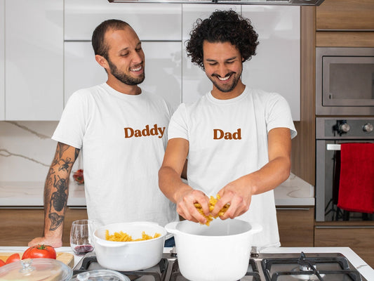 Dad and Daddy Shirts, Gay Dads Gift, Gay Father's Day Gift Gay Dads Shirt LGBTQ Parents Gay Pregnancy Two Dads Sweatshirts Gay Dads Crewneck