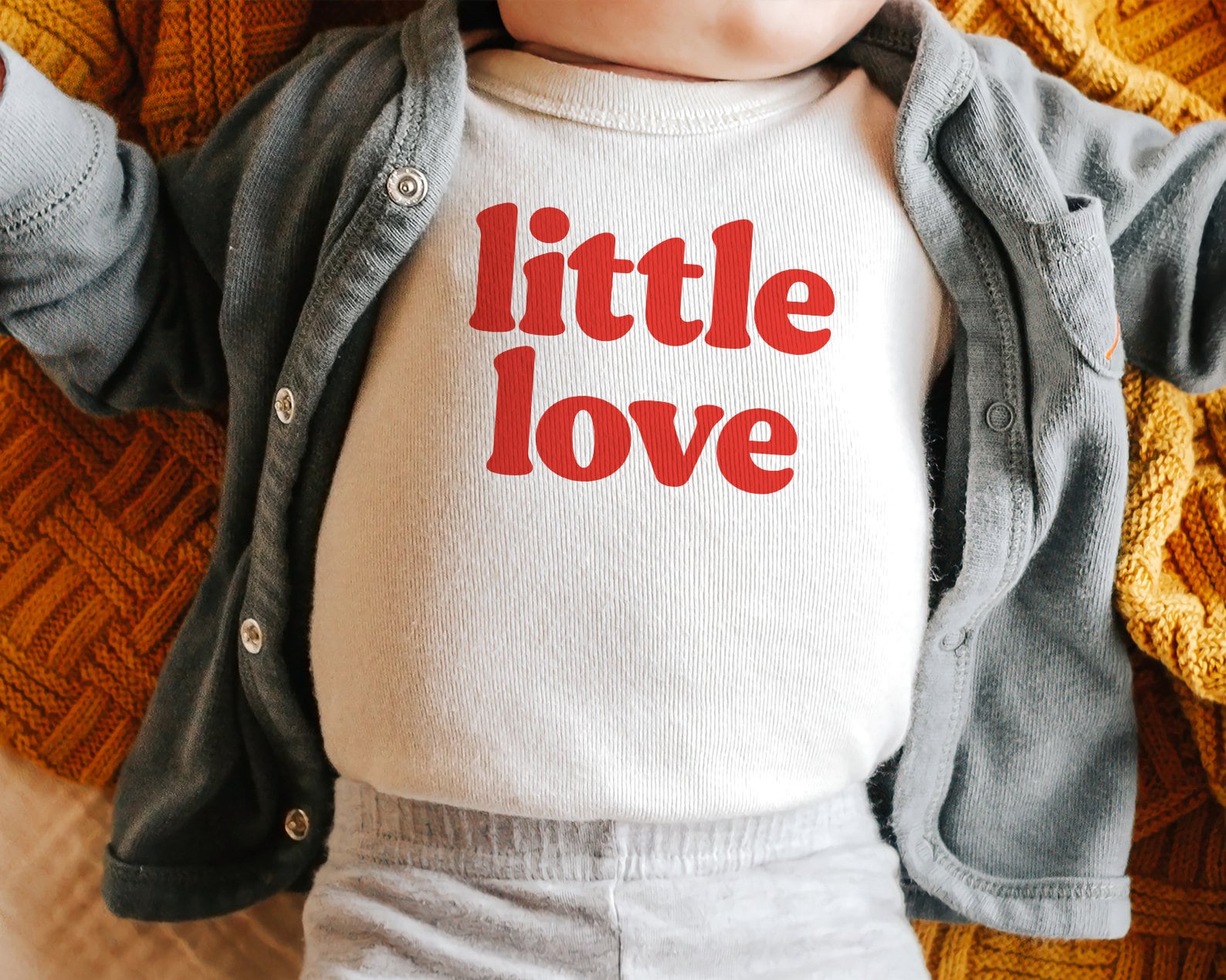 Little Love Kids Valentine Shirts, Valentine's Day Onesie® Valentine Kids Shirt, Girls Valentine Shirt, Boys Valentine Tshirt Baby Valentine