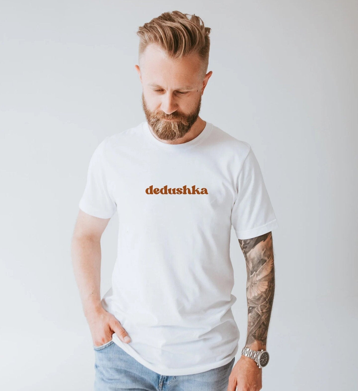 Dedushka Shirt, Dedushka Gift, Dedushka Tshirt, Sweatshirt For Dedushka Grandpa Father's Day Gift for Dedushka Christmas Gift Birthday Gift