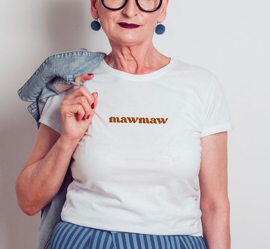 Mawmaw Shirt, Mawmaw Gifts, Shirt For Mawmaw, Mawmaw TShirt, Announcement Shirt, Pregnancy Reveal New Grandma Gift for Mawmaw Mothers Day