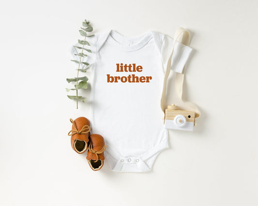 Little Brother Baby Onesie®, Little Brother Shirt, Big Brother Announcement Shirt, Big Brother Little Brother, Pregnancy Announcement Tees