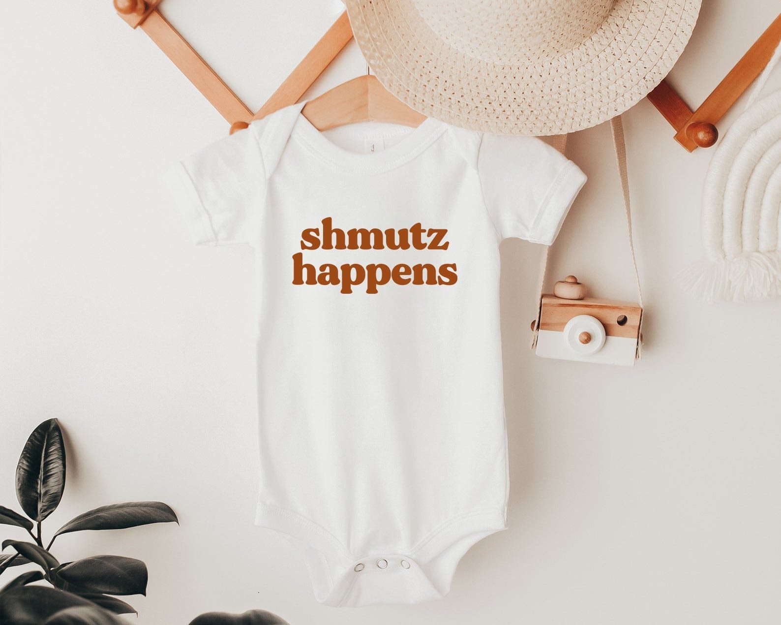 Shmutz Happens Onesie®, Shmutz Happens Kids Tshirt, Jewish Baby Shower Gift, Jewish Baby gift Hanukkah Onesie® Chanukah Gift Jewish Onesie®