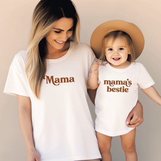 Mama and Bestie Matching Tees