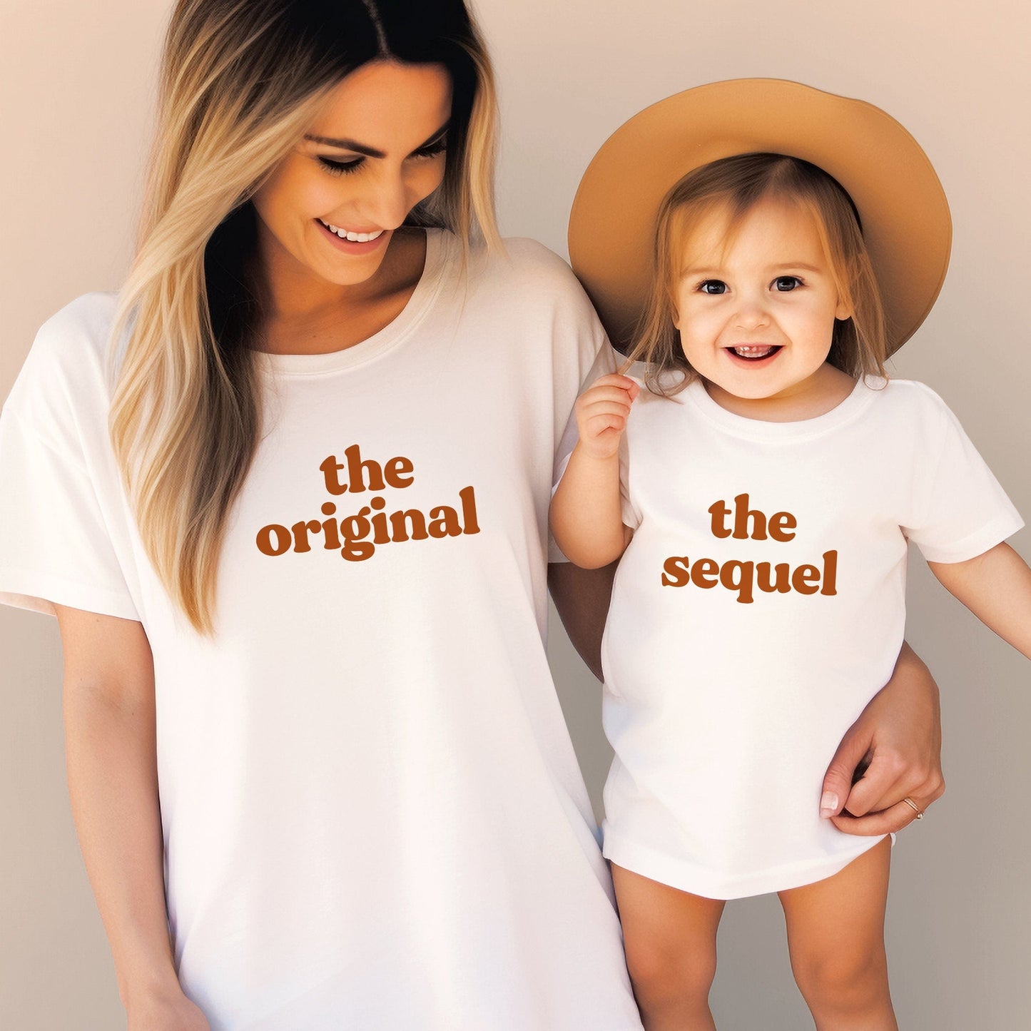 The Original + The Sequel Matching Mommy and Me Tees