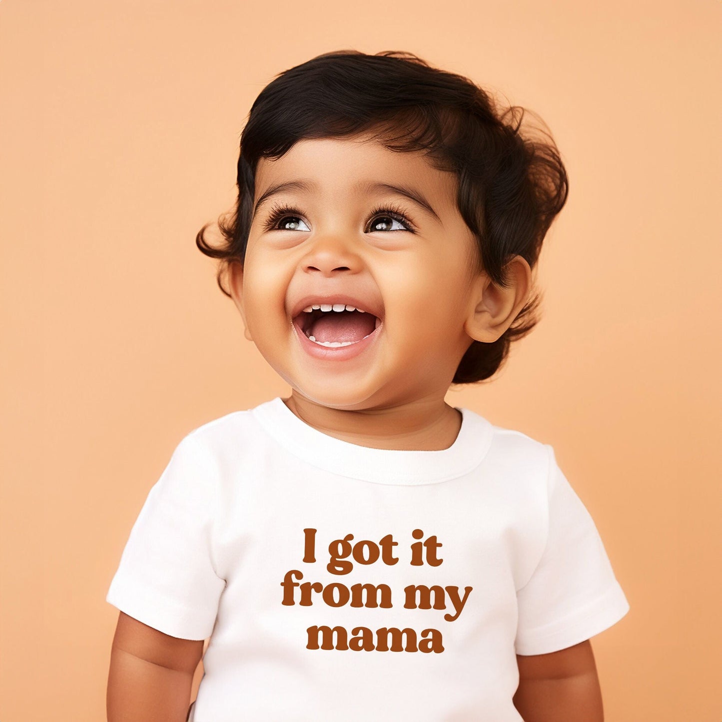 I got it from my Mama Onesie®, Mother's Day Baby Onesie®, Retro Mother's Day Gift for New Mom, Boho Onesie®, Mother's Day Gift from Kids