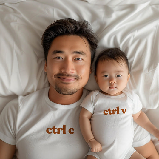 Ctrl C Ctrl V Matching Dad Shirts